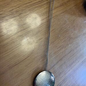 Elegant Silver Pendant Necklace